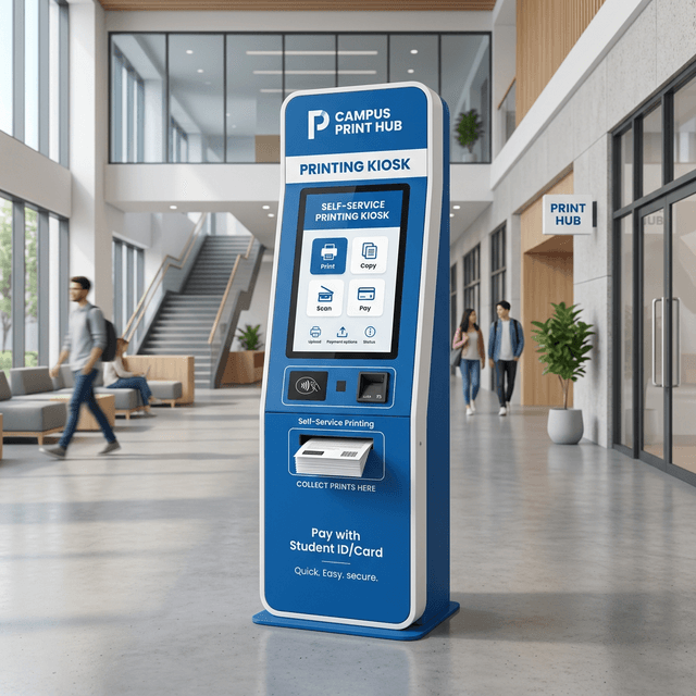 蜜蜂自助打印终端